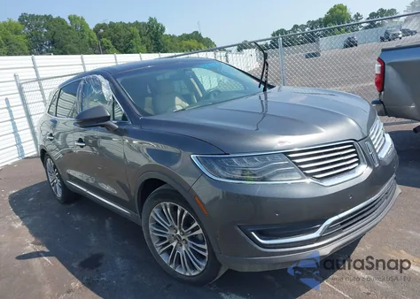 2017 Lincoln Mkx Reserve from USA, damaged, VIN 2LMPJ6LR2HBL16227